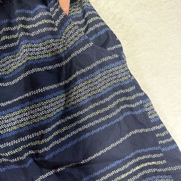 Columbia PFG Mens Blue Backcast Water Shorts Swim Trunks Size XL Fish Hooks - Picture 3 of 7